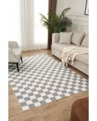 Tapis Damas 4004 crème anthracite