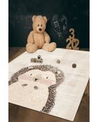 Tapis Kirpi multicolore