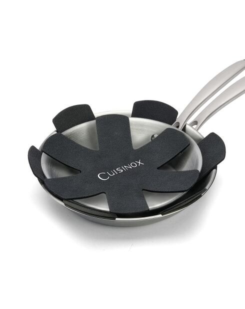 Set de 3 feutrines Universel noires - D. 28 cm/36 cm