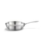 Wok inox Gourmet argenté - D.24cm