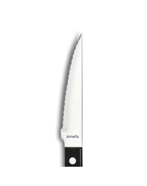 Black Pizza Steak - Set mit 6 Steakmessern