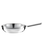 Poêle inox finition miroir Elysée argenté - D.28cm