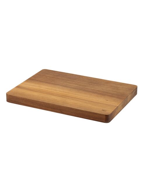 Planche à découper rectangulaire Gabin marron - 39 x 28 x 3 cm