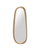 Miroir Silvia noyer clair - 160x60x3.8 cm