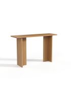 Console Ebano chêne clair 120 cm - 120x35x80 cm