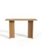 Console Ebano chêne clair 120 cm - 120x35x80 cm