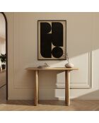 Console Pura chêne clair 110 cm - 110x40x80 cm