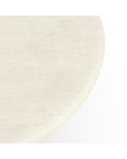 Table basse microciment Alko crème  - 100x85x35.5 cm