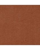 Fauteuil Loven tissu tramé toucher doux terracotta - 73.5x67.5x66.5 cm