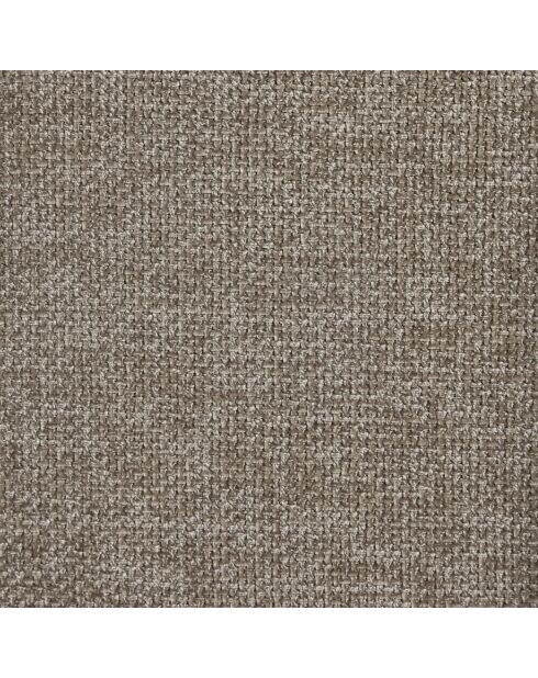 Lot de 2 chaises Oren velours chenillé taupe - 52x53x74 cm
