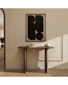 Console Pura noyer 110 cm - 110x40x80 cm