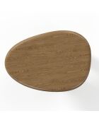 Table basse Olivo noyer clair  - 90x65x35 cm