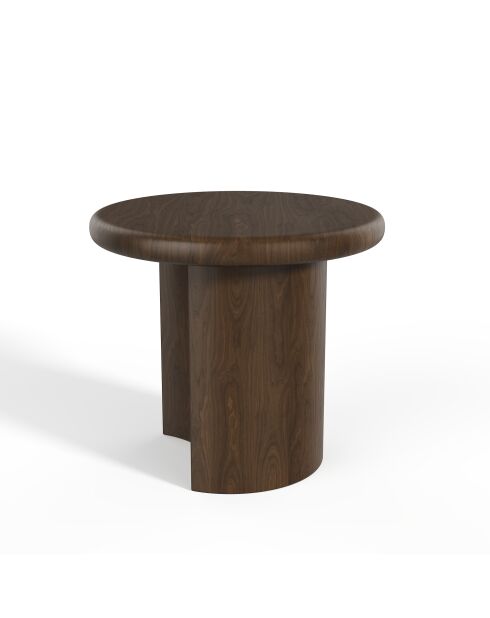 Table d'appoint Selva noyer foncé - 50x50x46 cm