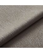 Lot de 2 chaises Lumi velours chenillé beige taupe pieds noirs - 49x57.5x77 cm