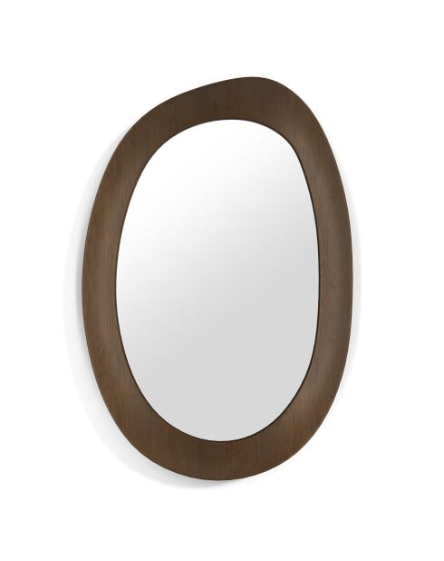 Miroir Alo noyer foncé - 80x5x120 cm