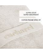 Set de 2 serviettes + 2 draps de bain Sable