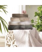 Set de 2 serviettes + 2 draps de bain Sable