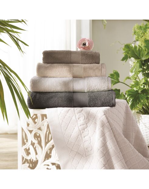 Set de 2 serviettes + 2 draps de bain Sable