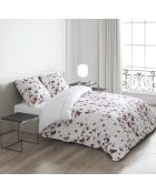 Drap plat satin de coton Aurore Blanc