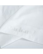 Drap plat satin de coton Uni 1 baratta Blanc 01