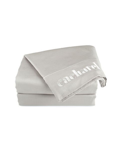 Drap plat satin de coton - Uni 1 baratta Taupe 04