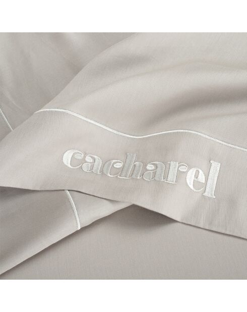 Drap plat satin de coton - Uni 1 baratta Taupe 04