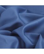 Drap plat satin de coton - Uni 1 baratta Bleu 05