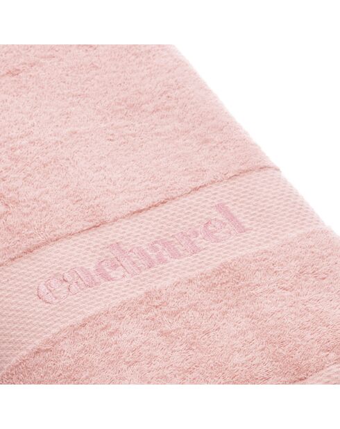 Set de 2 serviettes & 2 draps de bain Rose pétale