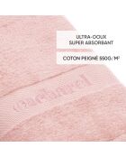 Set de 2 serviettes & 2 draps de bain Rose pétale