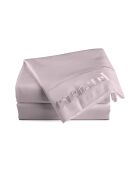 Drap plat satin de coton - Uni 1 baratta Rose 01