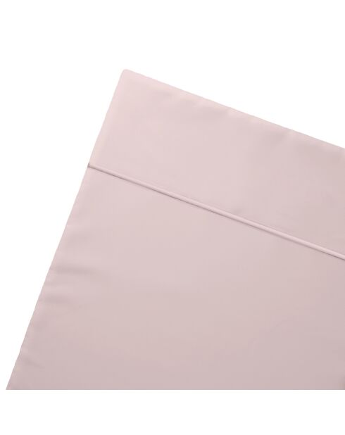Drap plat satin de coton - Uni 1 baratta Rose 01