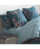 Drap-housse satin de coton Uni Vert clair