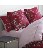 Drap-housse satin de coton Uni Rose clair
