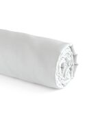 Drap-housse lin / coton Uni Blanc