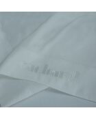 Drap plat satin de coton - Uni 1 baratta Bleu 09