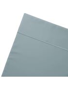 Drap plat satin de coton - Uni 1 baratta Bleu 09