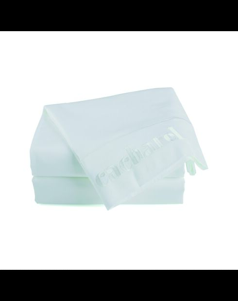 Drap plat satin de coton - Uni 1 baratta Vert 01
