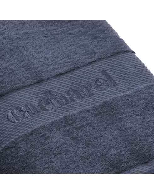 Set de 2 serviettes Bleu Marine - 50 x 100 cm