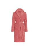 Peignoir avec capuche en coton ulta absorbant - Rose hibiscus - S / M