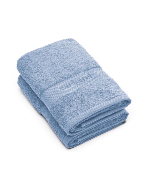 Set de 2 serviettes Bleu Ciel - 50 x 100 cm