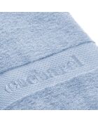 Set de 2 serviettes Bleu Ciel - 50 x 100 cm