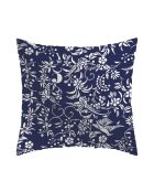 Set de 2 taies d'oreiller satin de coton Birds Bleu - 63 x 63 cm