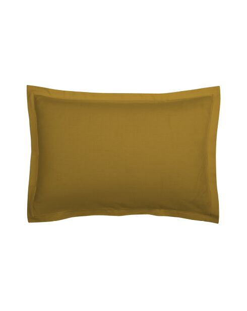 Taie d'oreiller satin de coton Uni 1 baratta Jaune 01