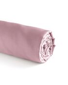 Drap-housse lin / coton Uni Rose