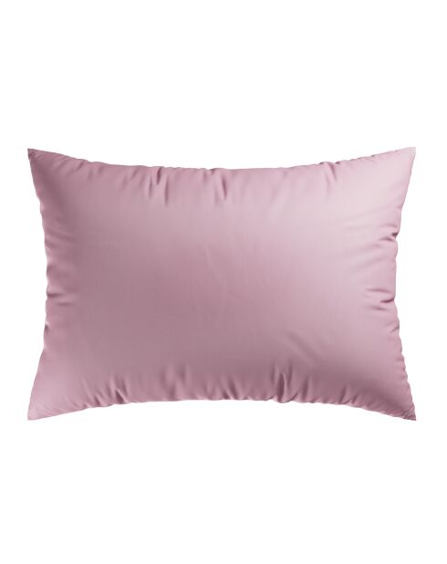 Set de 2 taies d'oreiller satin de coton Aurore Rose - 50 x 70 cm