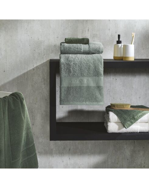 Tapis de bain Vert Bouteille - 50 x 70 cm