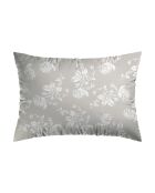 Set de 2 taies d'oreiller satin de coton Roses Taupe - 50 x 70 cm