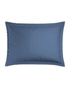 Taie d'oreiller satin de coton - Uni 1 baratta Bleu 05