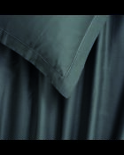 Parure drap plat + drap-housse + taies rectangles satin de coton - Uni 1 baratta Gris 02