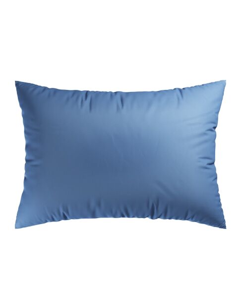 Set de 2 taies d'oreiller satin de coton Aurore Bleu - 50 x 70 cm